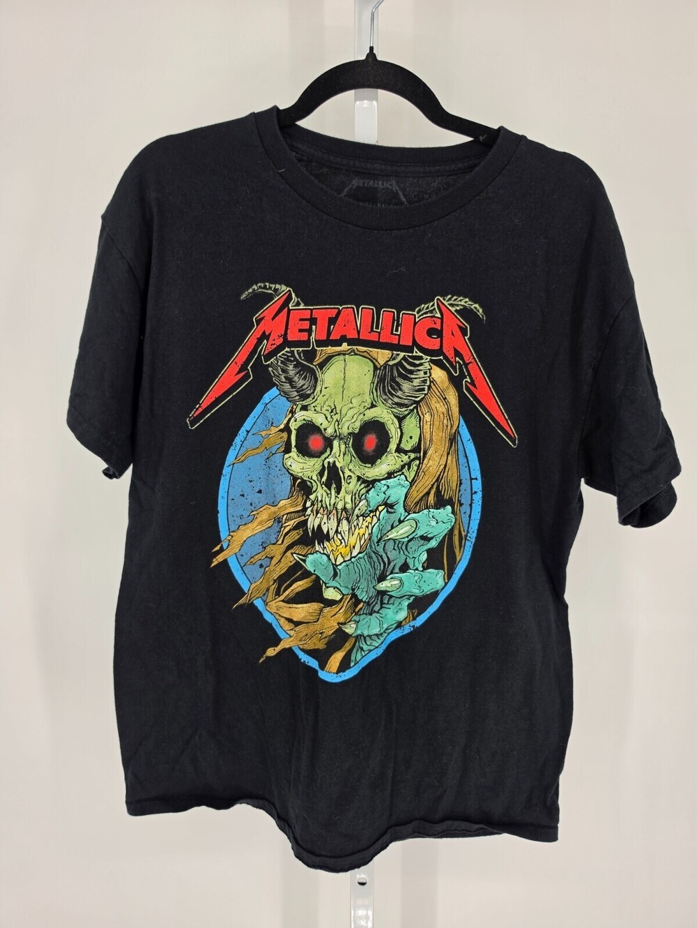 Metallica M72 Tour Pop Up Shop 2025 Shirt Mens Sz L  Black Rare
